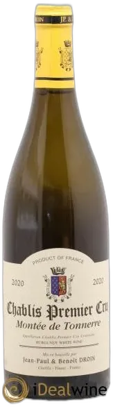 photo du vin Chablis 1er Cru Montée de Tonnerre Jean-Paul & Benoît Droin
