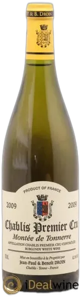 photo du vin Chablis 1er Cru Montée de Tonnerre Jean-Paul & Benoît Droin