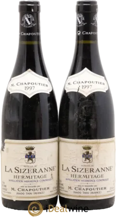 photo du vin Hermitage Monier de la Sizeranne Chapoutier