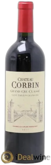 image du vin Château Corbin Grand Cru Classé
