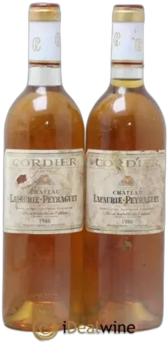photo du vin Château Lafaurie-Peyraguey 1er Grand Cru Classé