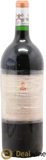 capture du vin Château Pape Clément Cru Classé de Graves