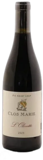 image du vin Pic Saint-Loup Clos Marie Olivette Christophe Peyrus et Françoise Julien