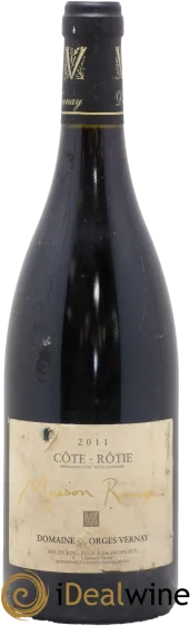 photo du vin Côte-Rôtie Maison Rouge Georges Vernay