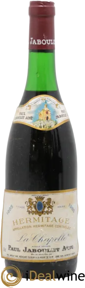 photo du vin Hermitage la Chapelle Paul Jaboulet Ainé