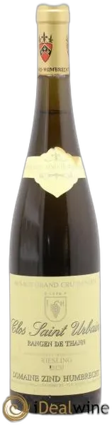 image du vin Alsace Riesling Grand Cru Rangen de Thann Clos Saint Urbain Zind-Humbrecht