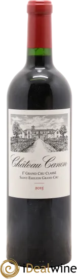 photo du vin Château Canon 1er Grand Cru Classé B