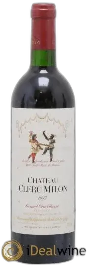 vue du vin Château Clerc Milon 5ème Grand Cru Classé