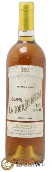 capture du vin Château la Tour Blanche 1er Grand Cru Classé