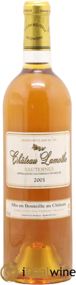 photo du vin Château Lamothe 2ème Grand Cru Classé