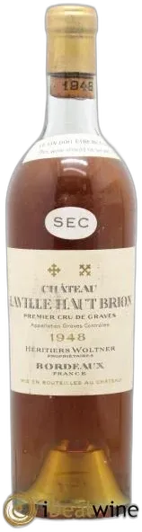 vue du vin Château Laville Haut-Brion Cru Classé de Graves