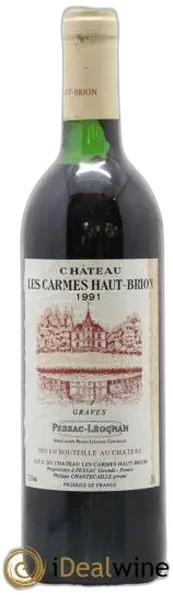 photo du vin Château les Carmes Haut-Brion