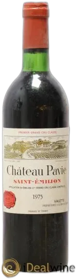 photo du vin Château Pavie 1er Grand Cru Classé A