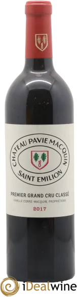 photo du vin Château Pavie Macquin 1er Grand Cru Classé B