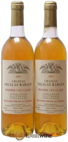 capture du vin Château Sigalas Rabaud 1er Grand Cru Classé