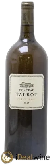 illustration du vin Château Talbot Caillou Blanc
