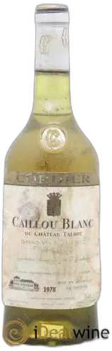 illustration du vin Château Talbot Caillou Blanc