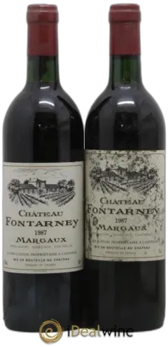 photo du vin Margaux Château Fontarney