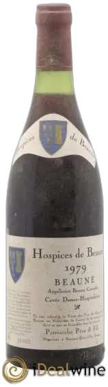 image du vin Beaune Cuvée Dames Hospitalières Hospices de Beaune Patriarche