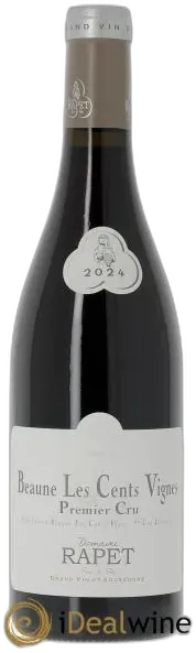 photo du vin Beaune 1er Cru les Cents Vignes Rapet Père & Fils