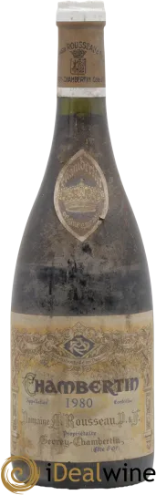 photo du vin Chambertin Grand Cru Armand Rousseau