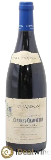photos du vin Charmes-Chambertin Grand Cru Chanson