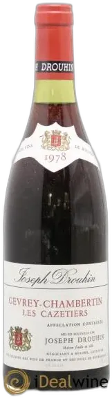 photo du vin Gevrey-Chambertin 1er Cru les Cazetiers Joseph Drouhin