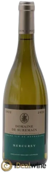 photos du vin Mercurey Domaine de Suremain