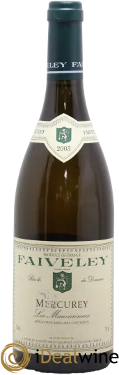 image du vin Mercurey les Mauvarennes Faiveley