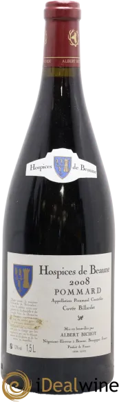 photo du vin Pommard Cuvée Billardet Hospices de Beaune Albert Bichot