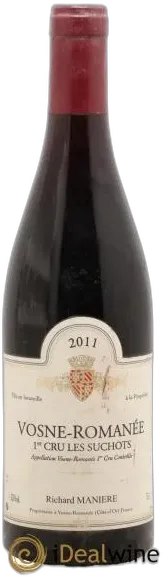 photos du vin Vosne-Romanée 1er Cru les Suchots Richard Manière