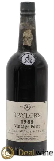 vue du vin Porto Taylor&Apos;s Vintage