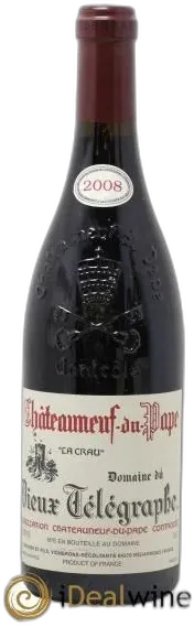 capture du vin Châteauneuf-du-Pape Vieux Télégraphe Vignobles Brunier