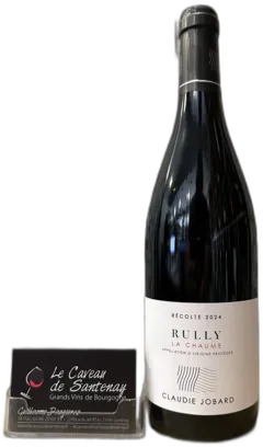 aperçu du vin Rully la Chaume Rouge 2024 Domaine Claudie Jobard