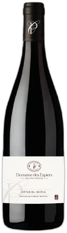 aperçu du vin Côtes du Rhône Domaine des Espiers