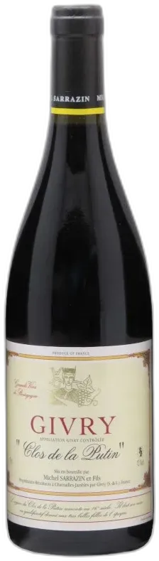 image du vin Givry, Clos de la Putin Domaine Michel Sarrazin et Fils