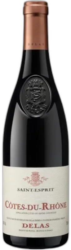 illustration du vin Côtes du Rhône, Saint Esprit Maison Delas