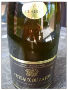 illustration du vin Coteaux du Layon Pierre Aguilas Cuvée Claire
