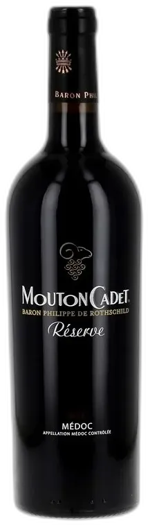 image du vin Médoc Aoc Mouton Cadet Réserve Baron Philippe de Rothschild 2019