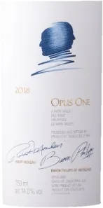 photo Opus One 2018