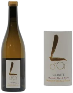 photo du vin Muscadet Sèvre et Maine Sur Lie "l d'or Granite"