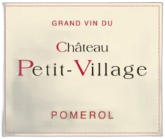 image du vin Château Petit Village 2014