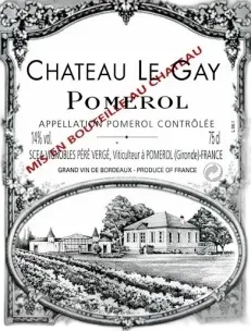 photo du vin Château le Gay 2019