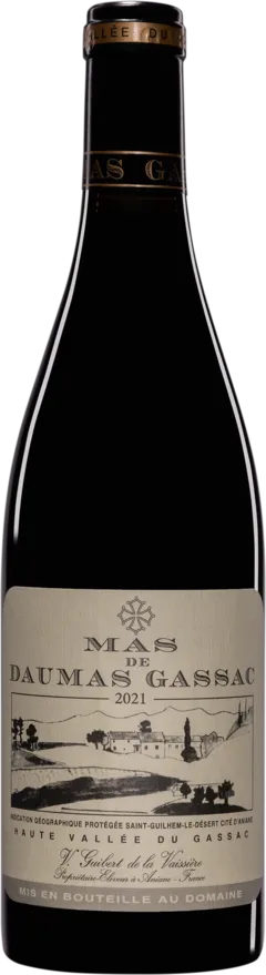 photo Mas Daumas Gassac Vin de Pays de Saint Guilhem-le-Désert Cité d’Aniane Rouge 2021