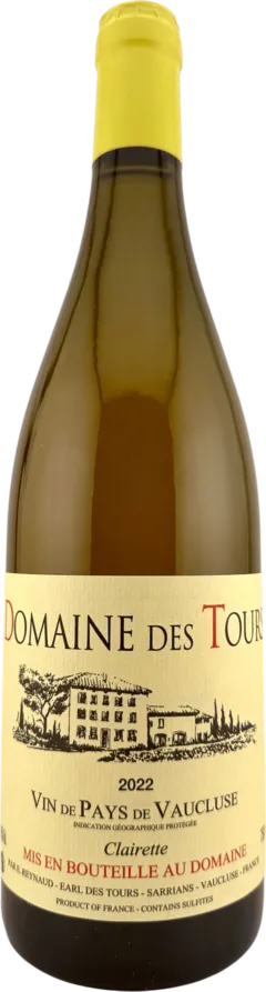 vue du vin Vin de Pays de Vaucluse "Clairette"