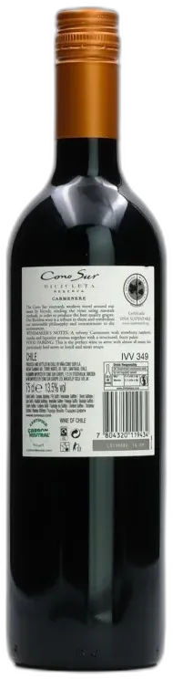 photo du vin Cono Sur Bicicleta Reserva Pinot Noir