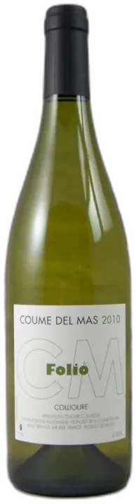 photo du vin Coume Del Mas, Folio