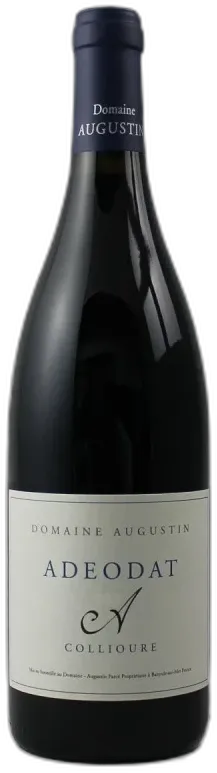 photo du vin Domaine Augustin Adeodat Rouge 2022 Aop Collioure