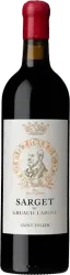 image du vin Sarget de Gruaud Larose