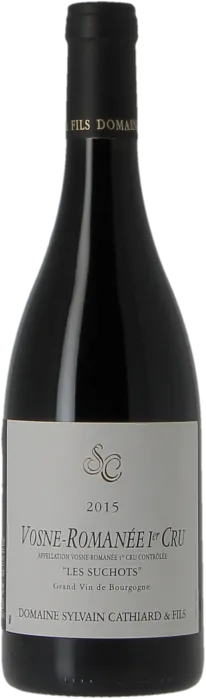 vue du vin Vosne-Romanee 1er Cru les Suchots